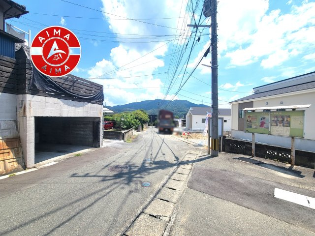 筑紫野市大字阿志岐第3-3棟（3号棟）の外観|前面道路含む現地の写真です。