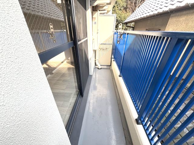 ラムール六甲山ノ手のバルコニー
