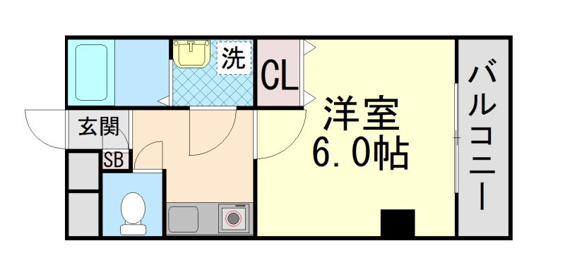 ラムール六甲山ノ手の間取り