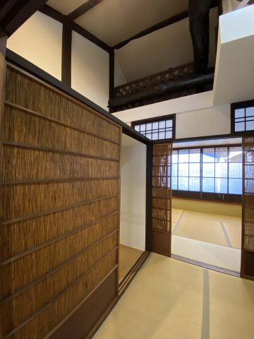 京都市中京区下松屋町の一戸建ての内装