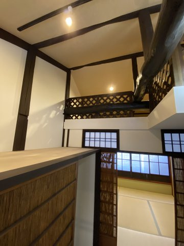 京都市中京区下松屋町の一戸建ての内装