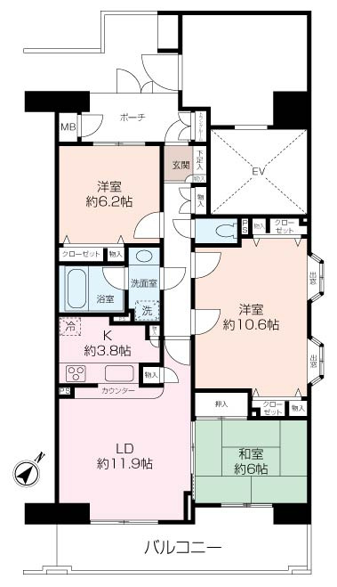 プランヴェール横須賀汐入2号棟の画像