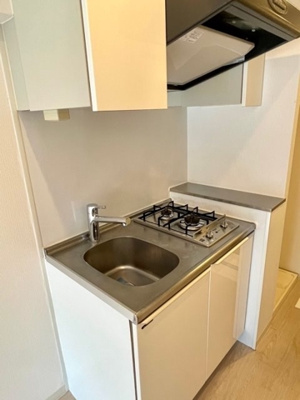 【キッチン】 | 新品家具付きマンション台東2(KaGood東京)