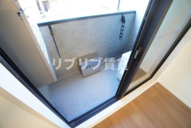 S-Court千葉寺のバルコニー