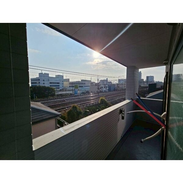 CASA垂水駅前のバルコニー