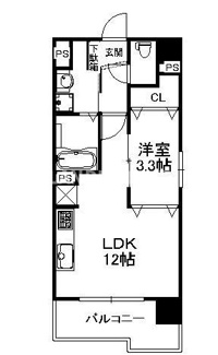 【間取り】 | レジディア博多東