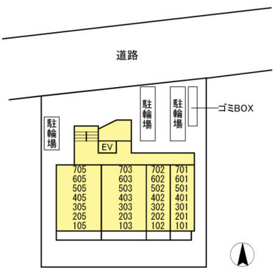 【区画図】 | Pure Crest-国領町1丁目-