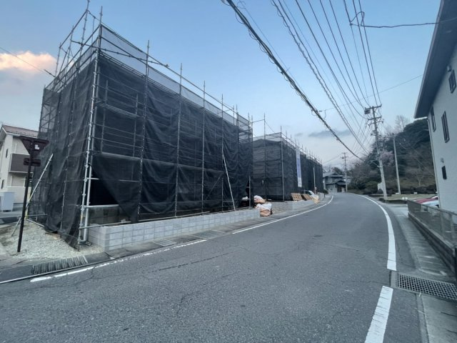 新築戸建・新築建売　いわき市平谷川瀬第2　平三小・平三中の前面道路含む現地写真|車通りも落ち着いているので安心してお過ごしいただける環境です！