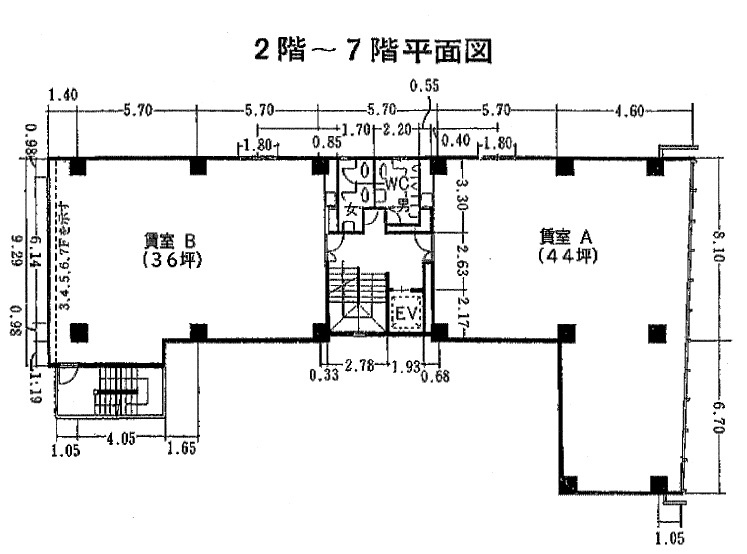 銀座松楠（ギンザショウナン）ビルの間取り