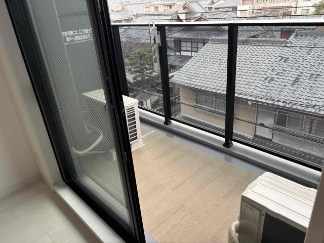 アクアプレイス京都千本丸太町のバルコニー