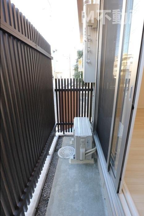 リバービレッジのバルコニー|開放的で明るい空間を演出してくれるバルコニーです