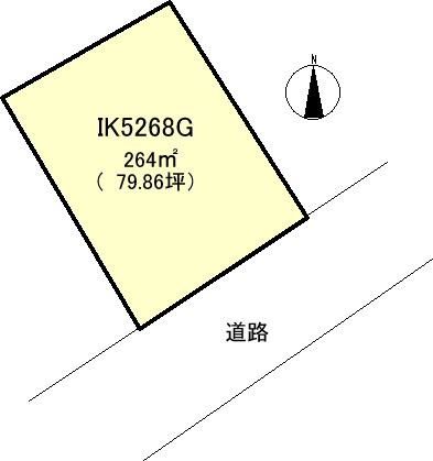 伊豆の国市　伊豆エメラルドタウンの土地図