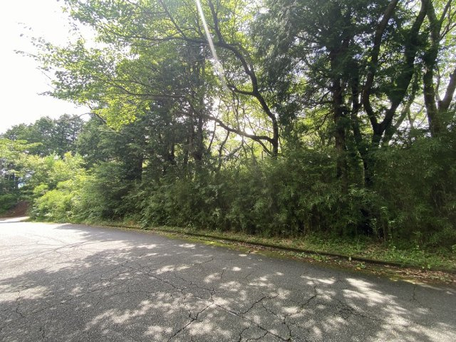 伊豆の国市　伊豆エメラルドタウンの前面道路含む現地写真