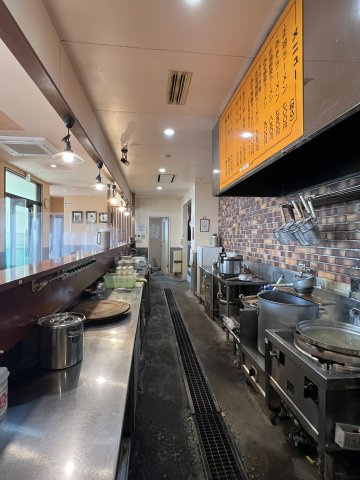 米子市淀江町小波テナントの内装|厨房