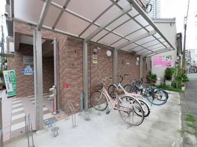 【その他共用部分】 | ETC天神橋 | 駐輪場です