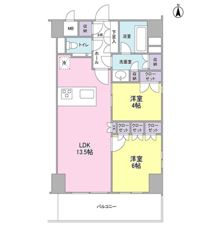 【間取り】 | プロスペクト・グラーサ広尾