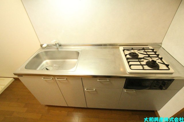 ハイツ大明のキッチン