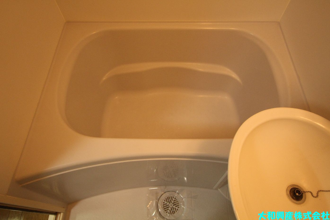 ハイツ大明の浴室