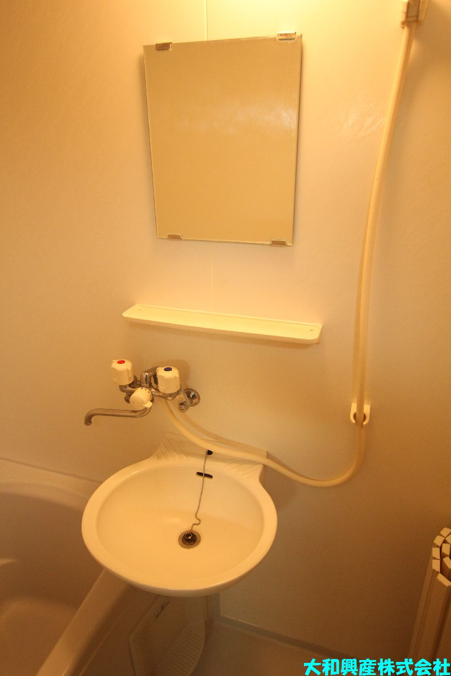 ハイツ大明の洗面所