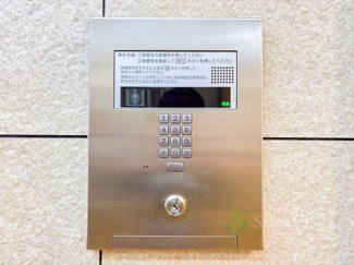 【防犯設備】 | ライオンズ三田 | オートロック解除パネル　外
