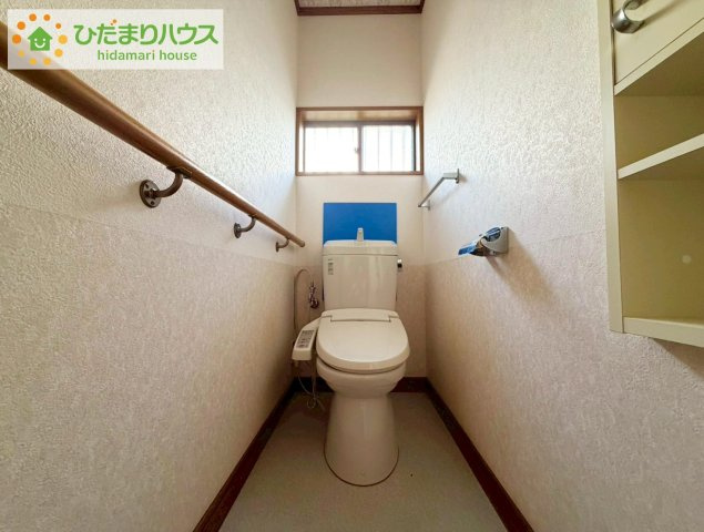 常陸太田市真弓町　中古戸建のトイレ|温水洗浄便座ついてます(^^♪