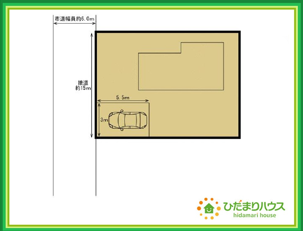 常陸太田市真弓町　中古戸建の区画図|閑静な住宅地で叶える穏やかな新生活☆彡