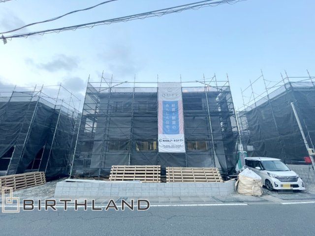 新築戸建・新築建売　いわき市平谷川瀬第2　平三小・平三中の前面道路含む現地写真|南面道路です◎陽当たり良好♪