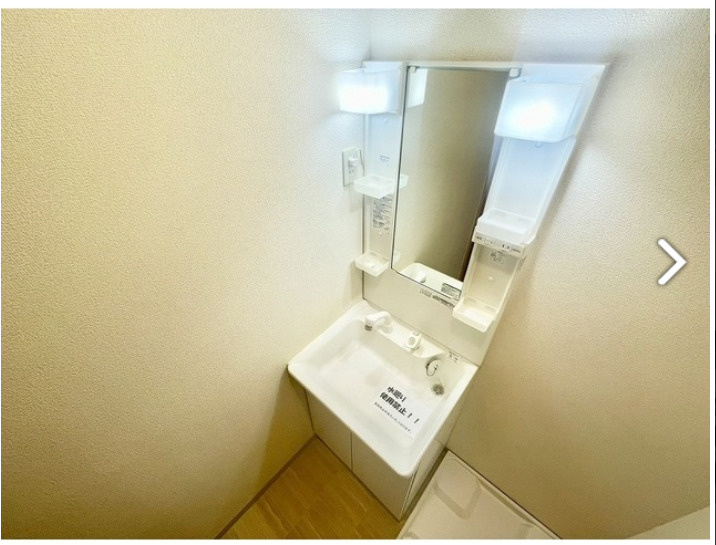 アンプルールフェール平野の洗面所