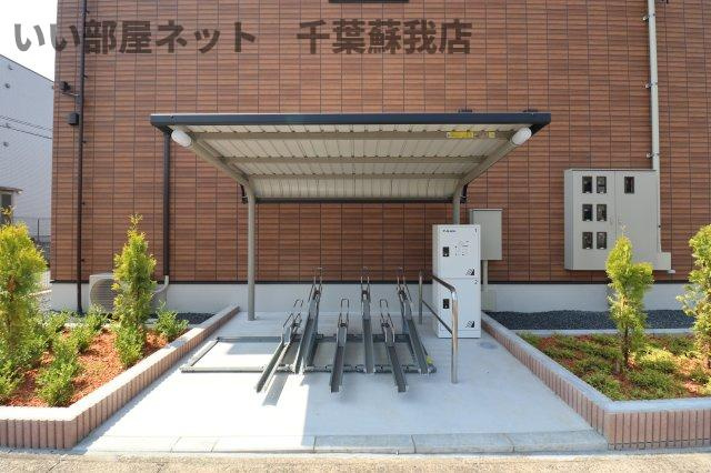 ウルルⅠのエントランス|駐輪場