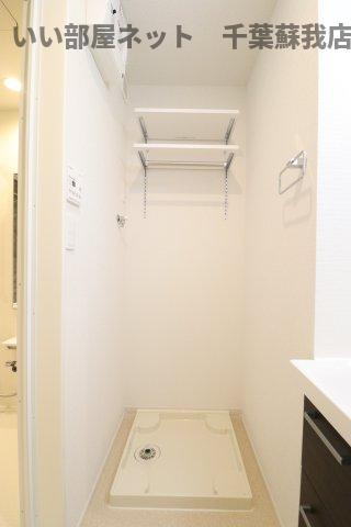 ウルルⅠの洗面所|洗濯機置場