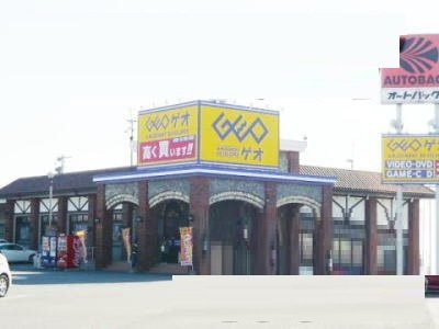 【周辺】 | ノーブルウイングＡ | ゲオ宇土店まで400m
