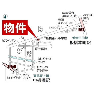 【外観】 | ビラージ榎本 | 地図