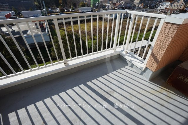 さくらヒルズⅡのバルコニー