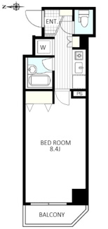 【間取り】 | スペーシア飯田橋Ⅱ