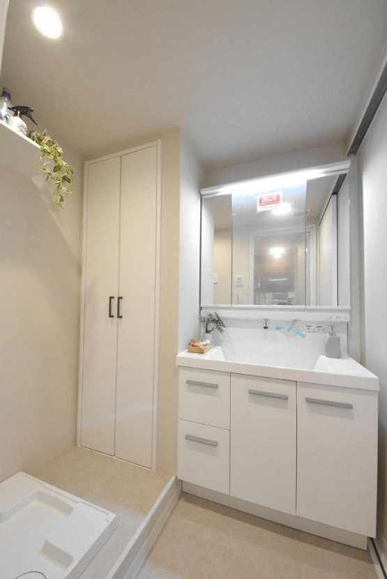 パークシティ本牧F棟の独立洗面台