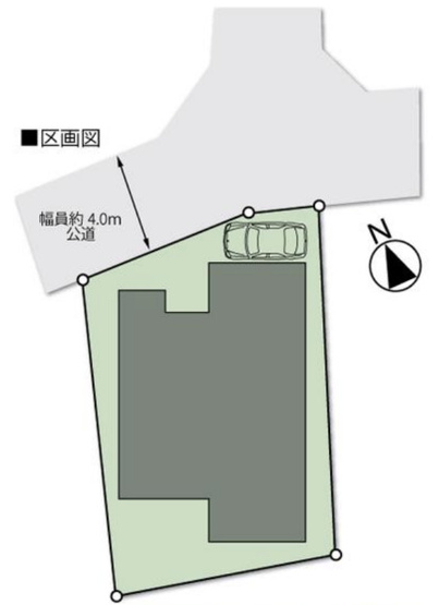 【区画図】 | 吉見町長谷　中古戸建
