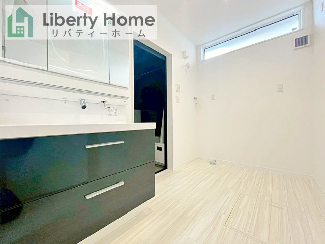 取手市井野台3丁目　新築戸建の脱衣所