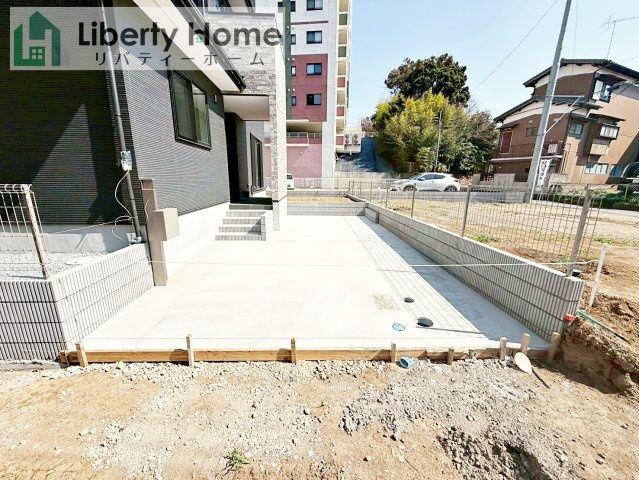 取手市井野台3丁目　新築戸建の駐車場