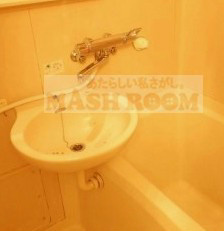 ベルメゾンの洗面所