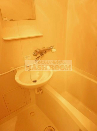 ベルメゾンの浴室