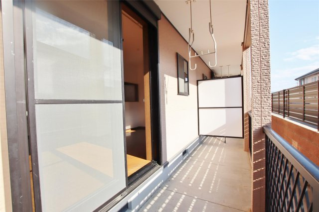 グリーンコーポ浪打 壱番館のバルコニー