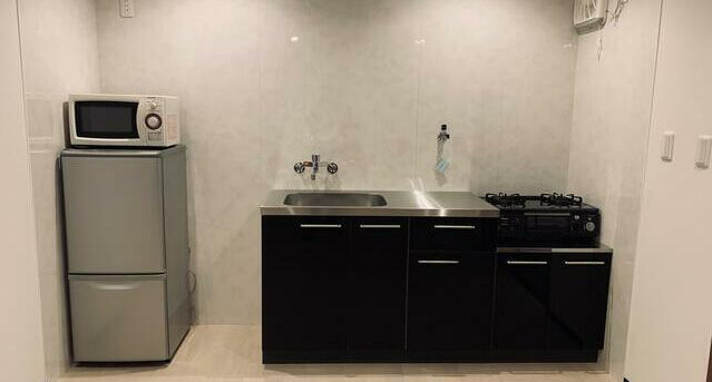 京都市下京区西側町の一戸建てのキッチン