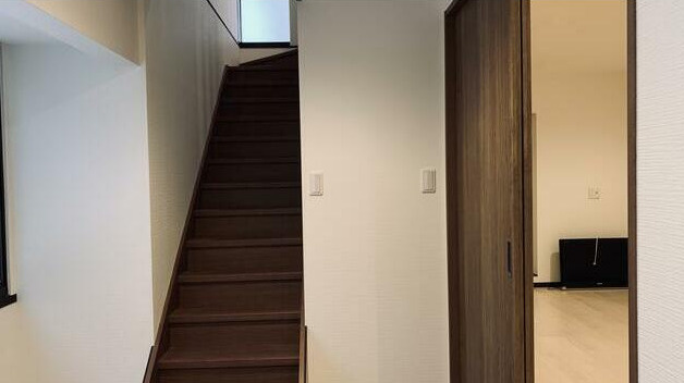 京都市下京区西側町の一戸建ての内装