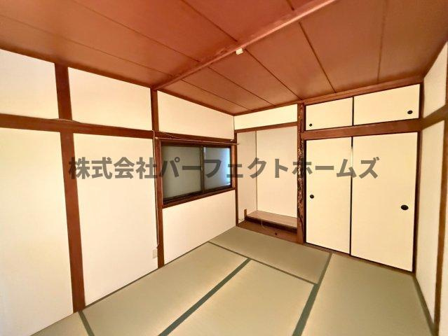 私市2丁目戸建　賃貸の和室|和室があれば客間としても活用できます