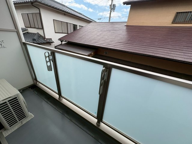 AILE小林のバルコニー|陽当たり良好なバルコニーです