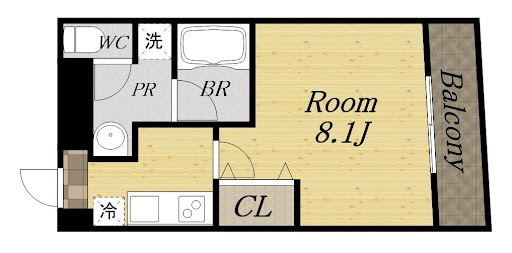 AILE小林の間取り
