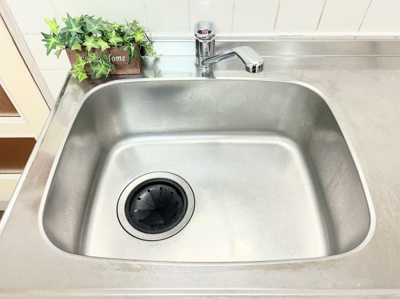 【キッチン】 | セザール青葉台 | ◆広々したキッチンシンク。洗い物が多い時にも快適にご利用いただけます♪