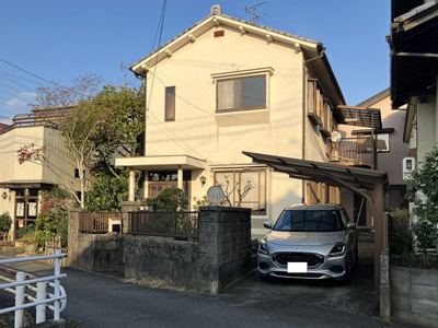 【外観】 | 静岡市清水区高橋1丁目 中古戸建て | バイパス清水IC/バイパス近くでアクセス良好！駐車場は出し入れしやすい並列2台へ造成予定です。利便性とゆとりを兼ね備えた清水区高橋に再生住宅が登場です！
