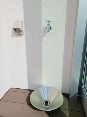 【設備】 | 【現地内覧会】 杉並区永福2丁目　新築戸建　10990万円 | バルコニー水栓