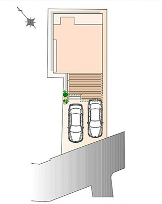 【区画図】 | 【現地内覧会】 杉並区永福2丁目　新築戸建　10990万円